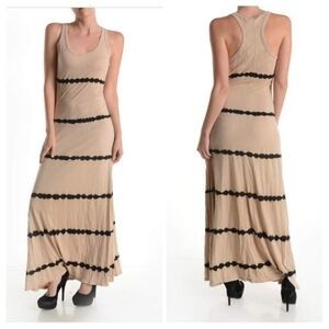 STRIPED MAXI DRESS